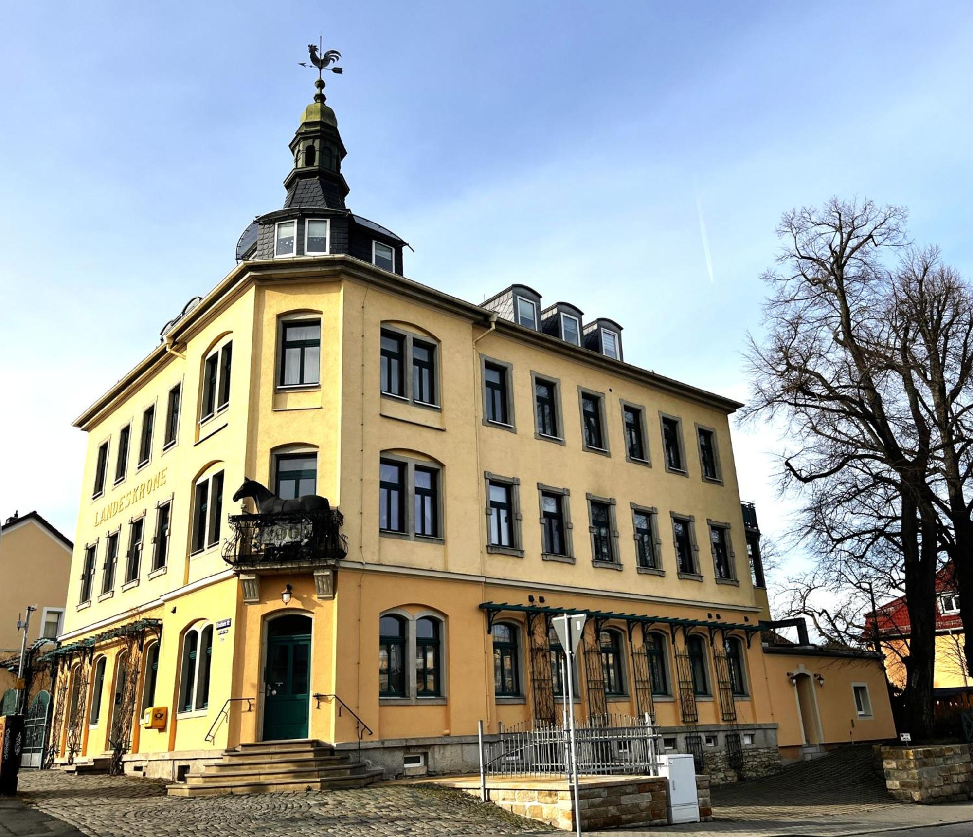 Ferienwohnungen Landeskrone Dresden Eksteriør bilde